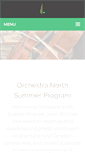 Mobile Screenshot of orchestranorth.com